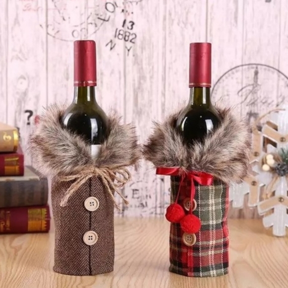 Other - Christmas wine covers